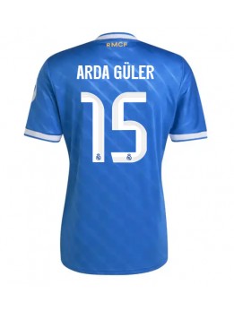 Real Madrid Arda Guler #15 Replika Tredje Kläder 2025-26 Kortärmad Real Madrid Arda Guler #15 Replika Tredje Kläder 2025-26 Kortärmad